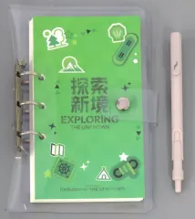 【中古】文房具その他 [単品] 王一博 手帳セット 「ワン・イーボー：探索新境」 BOXセット同梱品