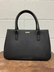 Paul Stuart ポールスチュアート レディース牛革ハンドバッグ　黒のサムネイル
