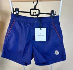 【新品タグ付き】MONCLER モンクレールショートパンツハーフパンツブルーS