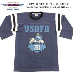 70s Snoopy スヌーピー フットボールT 5分丈 USA製 シングル - メルカリ