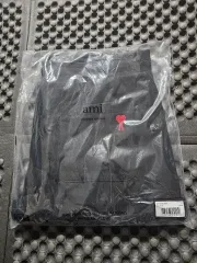 アミ スモール ハート ブラック ズボン L