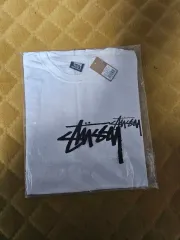 STUSSY さくらんぼ 半袖 Tシャツ 白 新品 XL