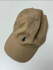 ポロ ラルフローレン ベージュ ボールキャップ