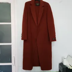 EGOIST レディース ウール 秋冬 ハンドメイド ロング コート 55