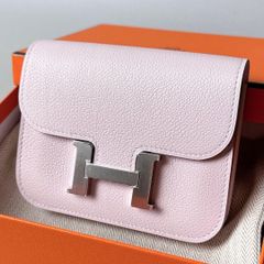 未使用級◇HERMES コンスタンススリム イエロー シルバー金具 U刻印