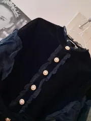 ゴールドワンピース ミニワンピース フレアワンピース