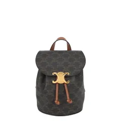 セリーヌ リュック ボニートリオンフ バックパック PVC/レザー 118702CAS 04LU CELINE ブラウンのサムネイル