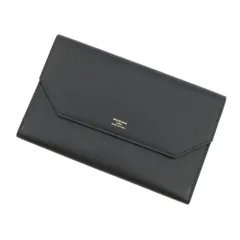 バレンシアガ 長財布 エンベロープ スリム ロングウォレット カーフレザー 743220 BALENCIAGA 黒