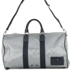 ルイヴィトン ボストンバッグ モノグラム・サテライト キーポル・バンドリエール50 M44170 LOUIS VUITTON 旅行バッグ