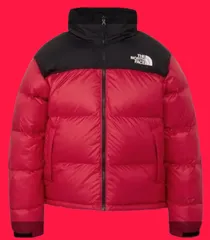 ※※残り1個【新品】THE NORTH FACE(ザ・ノース・フェイス) ダウン ジャケット　メンズ　Nuptse Jacket　ND92555　レッド　※サイズM