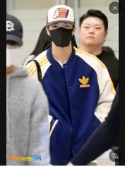 アディダス sst ブルゾン ジャケット ネイビー イエロー