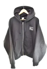 ステューシー STUSSY 25FW Nike Fleece Zip Hoodieナイキ フリース ジップ フーディー FJ9175-010 パーカ ブラック Lサイズ 103MT-4230