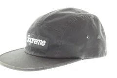 シュプリーム SUPREME Washed Chino Twill Camp Cap キャップ 帽子 メンズ帽子 キャップ ブラック 103H-108