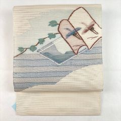 夏名古屋帯 絽 かわいいココナッツ柄 限定セール - メルカリ