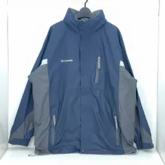 05w19694 コロンビア Columbia  マウンテンパーカー  ネイビー/グレー L  中国製 メンズ  ナイロン  【中古品】
