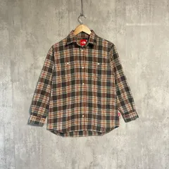 ザ・ノースフェイス THE NORTH FACE ネルシャツ チェックシャツ レディース M 茶系 アウトドア 古着 キャンプ 山ガール 普段使い 長袖シャツ 総柄 希少デザイン レアモデル 人気カラー 送料込み
