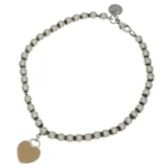 TIFFANY & Co. (ティファニー) リターントゥ ハート ボールチェーンブレスレット SV925 シルバー