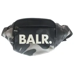BALR. (ボーラー) カモフラージュ柄 アジャスタブルベルト ウエスト ボディバック グレーのサムネイル