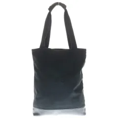 Y-3 (ワイスリー) CLASSIC TOTE クラシックトート ロゴエンブロイダリー レザー切り替え ハンドバッグ ブラック HD3302のサムネイル