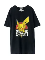 L/G POKEMON ピカチュウグラフィック カートゥーン半袖T