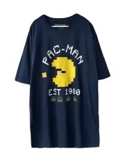 XL PAGMAN パックマン グラフィック カートゥーン 半袖T