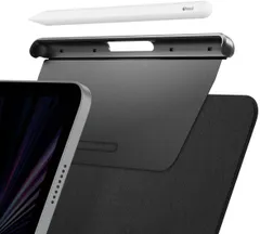 Spigen iPad Pencil ケース マジックキーボード Pencil ホルダー アップルペンシル対応 スリム 薄型 保護 紛失防止 APP04545 (ブラック)