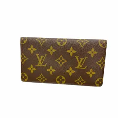 【6ce6187】ルイヴィトン 長札入れ モノグラム ブラウン【中古】メンズ レディース ユニセックス