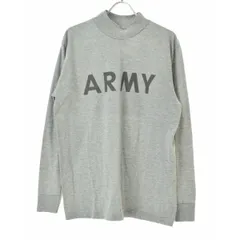 【USARMY】ハイネック ARMYプリント長袖Tシャツのサムネイル