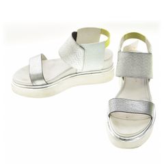 UNITED NUDE パイソン柄 クリアヒール サンダル - メルカリ