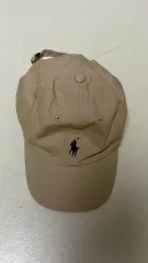 ポロ ラルフローレン ベージュ ボールキャップ
