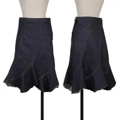 ジャンポールゴルチエ ファムJean Paul GAULTIER FEMME ストレッチデニムエスカルゴスカート インディゴ40のサムネイル