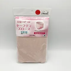 店頭展示品セール　ワケあり　軽失禁用セーフティズロース <婦人>抗菌消臭　３０ｃｃ対応 日本製　ピンク　Mサイズ　尿漏れパンツ　レディース　失禁　パンツ　下着　肌着