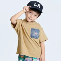 《新品》デニムポケットTシャツ 90㎝ 110㎝ F.O.KIDS 子供服 半袖 R207065