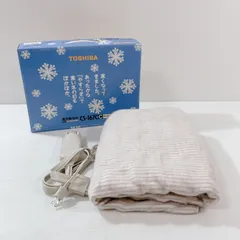 東芝電子制御敷毛布　やすらぎ　ウォッシャブル 東芝 電気 敷毛布 やすらぎ TOSHIBA CS-108W｜Yahoo!フリマ（旧PayPay