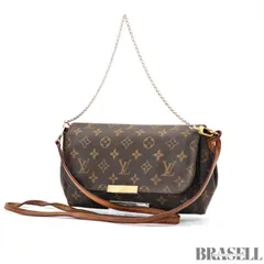 LOUIS VUITTON フェイボリットPM M40717 バッグ 2way ハンドバッグ ショルダーバッグ ブラウン レディース ショルダーストラップ