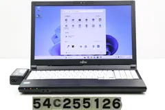 富士通 LIFEBOOK A579/BX Core i5 8265U 1.6GHz/16GB/256GB(SSD)/Multi/15.6W/FWXGA(1366x768)/Win11 【54C255126】