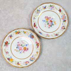 Meissen マイセン 皿 飾皿 2枚 フラワー 透かし フィギュリン 置物 Meissen マイセン 皿 飾皿 2枚 フラワー 透かし フィギュリン 置物