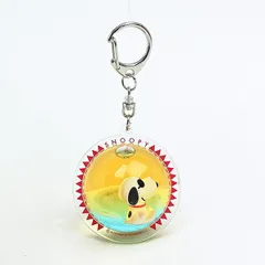 スヌーピー バカンス ぷかぷかキーホルダー (イエロー×ブルー) SNOOPY