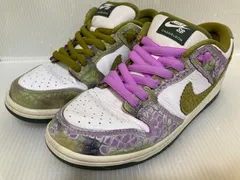 NIKE SB × Alexis Sablone DUNK LOW PRO White and Pacific Moss スニーカー HJ3386-300/26cm