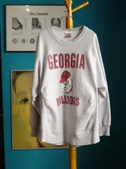 90s Lee REVERSE WEAVE TYPE スウェット グレー プリント ブルドック リバースウィーブ コットン XL 大きめ アメカジ