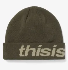 新品) ディスイズネバーザット ビーニー