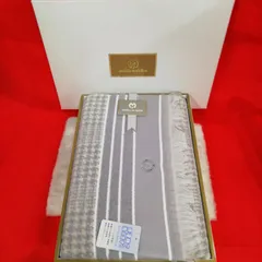 【未使用】ミラ・ショーン (mila sch<!-利用不可文字-!>n)」膝かけ ストール  長期保管品 現状品 U820のサムネイル