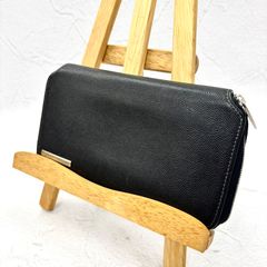 極美品】BAHARI バハリ ガルーシャ ラウンドファスナー 長財布