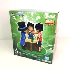 【未開封品】一番くじ 一番くじ ワンピース ドラマティックメモリーズ A賞 エース＆サボ＆ルフィ〇YR-54768〇