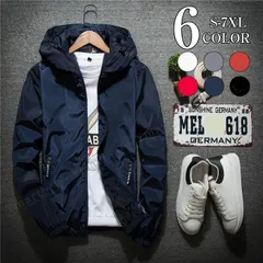 マウンテンパーカー メンズ フード付き ウィンドブレーカー 大きいサイズ ブルゾン ジャケット 春秋服 おしゃれ 薄手#mjsho21058