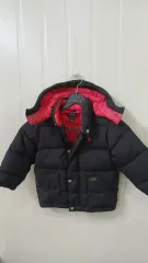 ポロ ラルフローレン キッズ ダウン アウター ブラック 3T