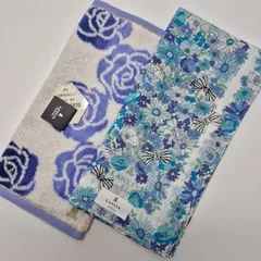 【新品】LANVIN レディースハンカチ & タオルハンカチ セット
