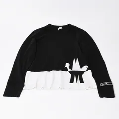 MONCLER モンクレール ロング Tシャツ メンズ  ブランドロゴ コットン サイズ SF10918D70020 8390T 美品 中古 4b014061のサムネイル