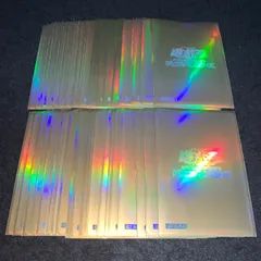 遊戯王 No.P5393 大量 スリーブ 公式スリーブ 絶版 初期ロゴ ホログラフィックゴールド 金 40枚