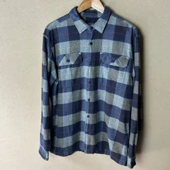Patagonia  FA14年　 フィヨルドフランネルシャツシャツ　53947 灰紺　Mサイズ